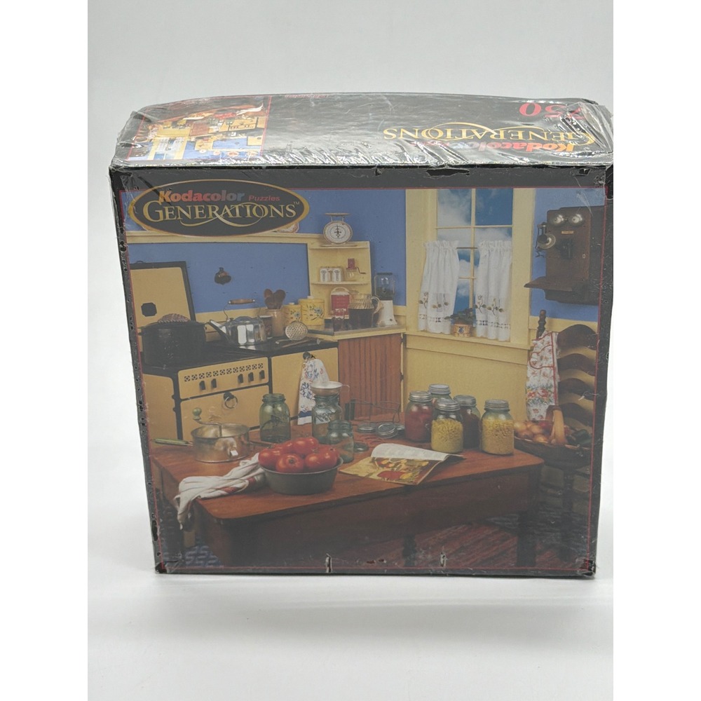 Kodacolor Generations 750 Piece Jigsaw Puzzle 1940 Kitchen‎ RoseArt 20537 NEW